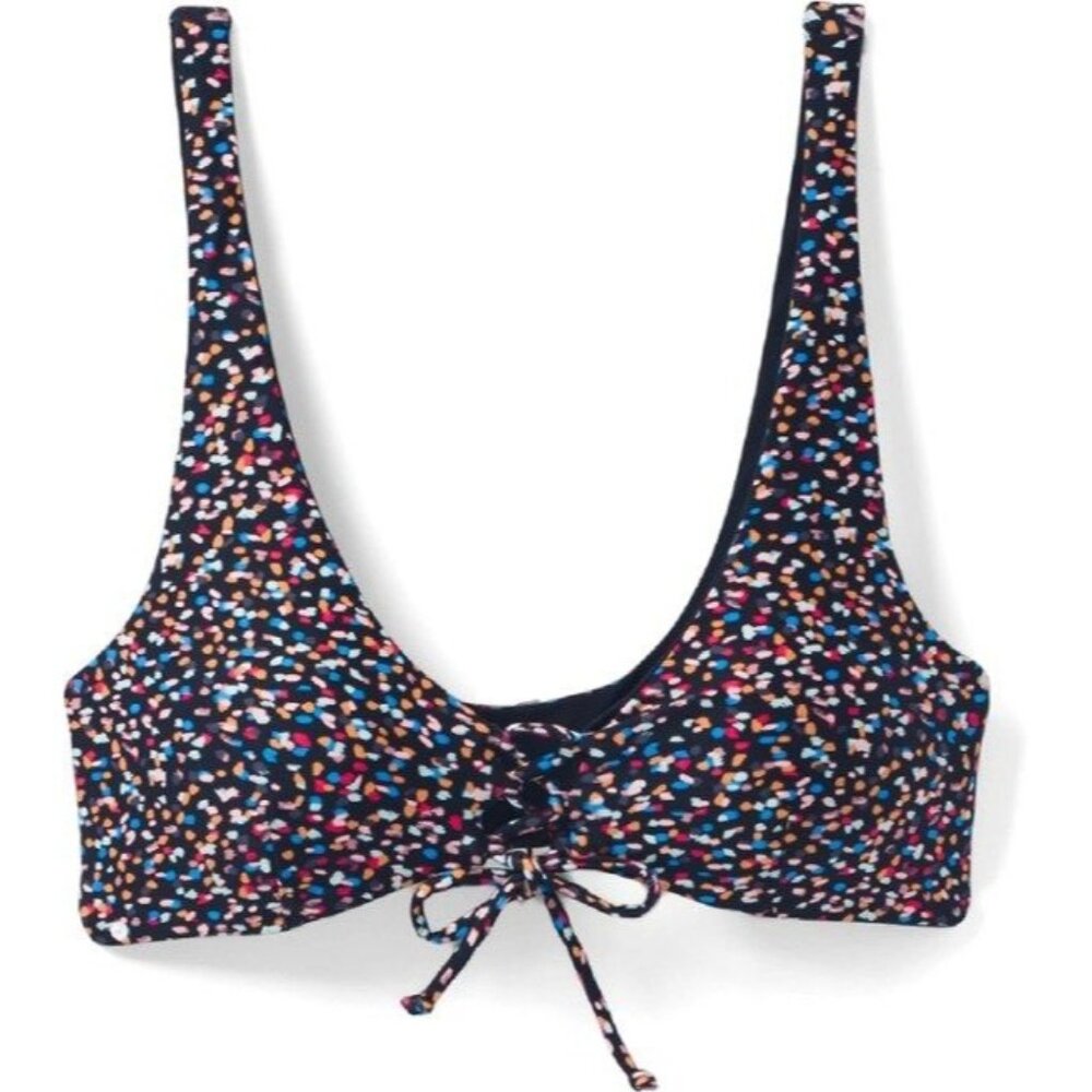 Prana‎ Swim Womens XL Alotta Dots Ruby Beach Top NWT